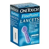 OneTouch Fine Point Sterile Lancets - 100 ea