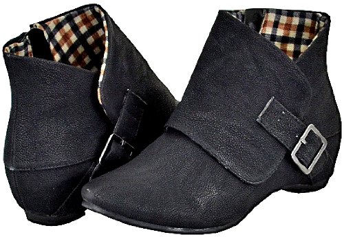 Blossom Amar-22 Black Women Casual Boots