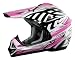 Vega Viper Pink Kraze Graphic Large Jr. Off-Road Helmet