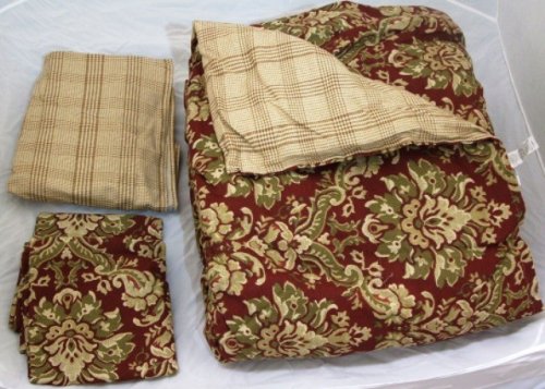 Wamsutta Wolno Promo Clay Queen Comforter Set NEW