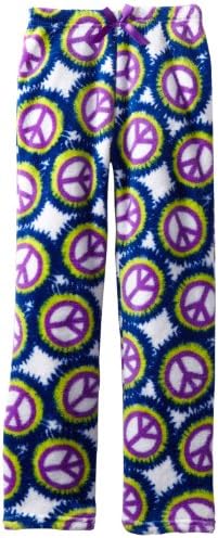 Luv 2 Sleep Big Girls'  Peace Plush Pant