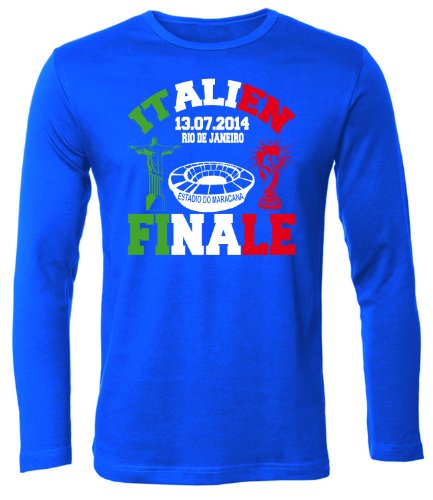 ITALIEN FAN SHIRT – RIO DE JANEIRO FINALE 13.07.2014 3352(HL-B) Gr. M
