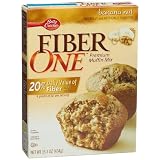 Fiber One Banana Nut Muffin Mix, 15.3-Ounce Boxes (Pack of 4)