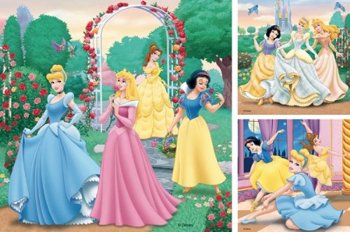 Ravensburger 09411 - Prinzessinnentr&auml;ume, 3 x 49 Teile Puzzle