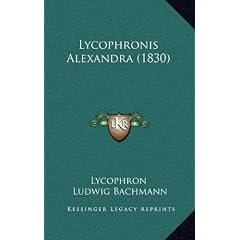 Lycophronis Alexandra (1830)