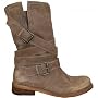 Felmini Damen Leder Biker Stiefel Stiefeletten Boo&hellip Felmini