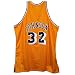 Magic Johnson Los Angeles Lakers Autographed Gold Jersey