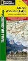 Glacier & Waterton Lakes National Park, MT - Trails Illustrated Map #215 (National Geographic Maps: Trails Illustrated)