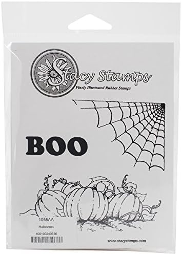 Stacy Stamps Cling Mounted Stamps, Halloween