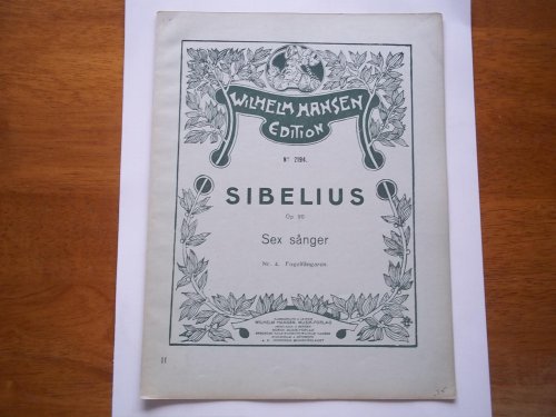 Sex Sanger Op. 90 Nr. 4: Fogelfangarn (Der Vogelsteller) (Wilhelm Hansen Edition No. 2194) (Sheet Music)