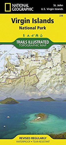Virgin Islands National Park (National Geographic Trails Illustrated Map)