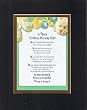 Touching and Heartfelt Poem for Newborn - Is Any Miracle? (for newborn) Poem on 11 x 14 inches Double Beveled Matting