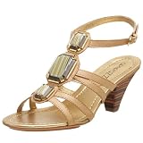 Apepazza Womens Quincy Embellished Kitten Heel