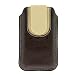GTMax Universal Brown Leather Pouch Cover Case for Microsoft Zune 120GB / Zune 80GB / Zune 30GB