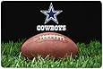NFL Dallas Cowboys Classic Football Pet Bowl Mat, Large