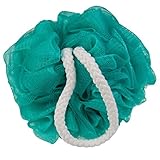 Eco-friendly Mesh Bath & Shower Sponges (3-pack) of Large (70 Gram) Recyclable Poufs Exfoliating to Silky Soft Skin Bio-degradable Loofa-loofah-loufa-luffa-pouf-puff By á la paix