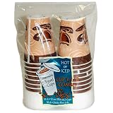 Solo  12-Ounce Hot Beverage Cups & Lids Combo Pack, 16-Count Packages (Pack of 12)