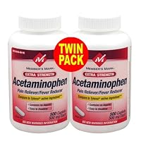 Member's Mark - Acetaminophen 500 mg, 1000 Caplets, Pain Reliever (Compare to Tylenol)