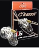 CB-6000S Male Chastity Device, Clear