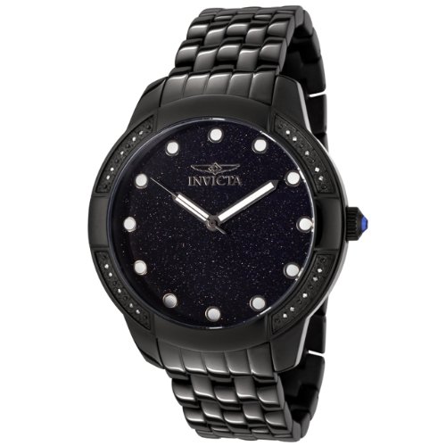 Invicta Men's 0440 II Collection Diamond Accented Gunmetal Ion-Plated Watch