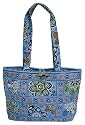 Vera Bradley Bali Blue Small Tic Tac Tote
