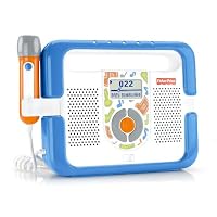 Fisher-Price Kid-Tough Music Player with Microphone - Blue