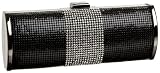 Whiting Davis Crystal Banded Minaudiere