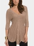 GUESS by Marciano Odella Dolman Pointelle Tunic