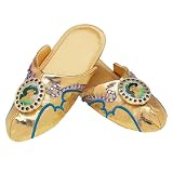 51XsEDXpYDL. SL160  CHILD Disneys Princess Jasmine Deluxe Slippers   Costume Accessories