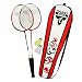 Talbot Torro Badminton Set 2-FIGHTER SET Modell 2010, rot-schwarz