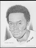 1974 George Foster Cincinnati Reds Lithograph