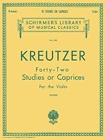 42 Studies or Caprices: Violin Method