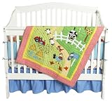 Freckles Farmyard 4-Piece Crib Set