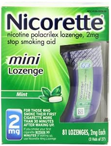 Nicorette Mini Lozenge (2 mg)  81-Count Package