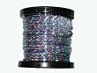 50 yd Fluorescent Dark Blue w/ Silver Holographic CraftLace Spool