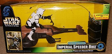 Imperial Speeder Bike Radio Remote Control Power of the Force POTF with Scout Trooper 51XsOCeN9NL Imperial Speeder Bike Radio Remote Control Power of the Force POTF with Scout Trooper