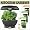 AeroGrow AeroGarden Ultimate Kitchen Gardener / Spacesaver 6 In Black With AeroGarden Salad Greens/ Gourmet Herbs/ And Cherry Tomato Pods - AeroGrow AAER241000BK4