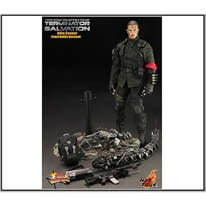 Hot Toys Terminator Salvation John Connor Battle Damage Version 12 Figure by 
