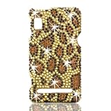 Talon Full Diamond Bling Phone Shell for Motorola A955 Droid 2 (Leopard - Y ....