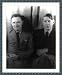 Historic Print XL Portrait of Christopher Isherwood and W.H. Auden
