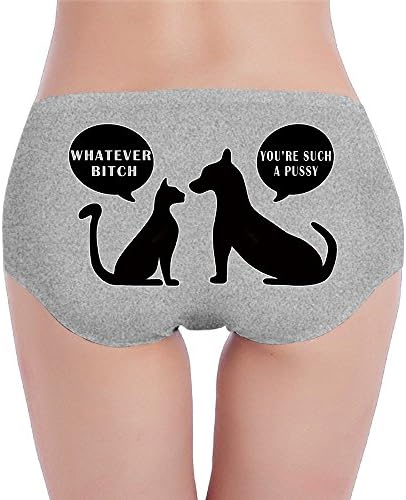 Funny Cat Dog Pussy Bitch Pet Women Sexy Underwear