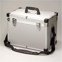 【カメラ機材用アルミケース】アルミキャリングケース LLサイズ ショルダーストラップ付 AL case LL シルバー