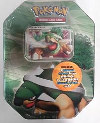 2007 Pokemon Diamond and Pearl Holiday Tin - Green Torterra [Toy]