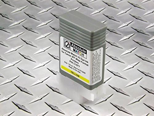 Ink2image, PFI-107Y 130 ml compatible ink cartridge for Canon imagePROGRAF printers - Yellow