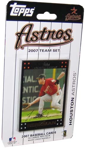 Topps Houston Astros 2007 Baseball Card Team Set