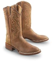 Men's Nocona&reg; Stack Welt Pull - ons Rust
