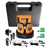 DeTeWe Outdoor PMR 8000 Funkger�t 2er Set mit einer Reichweite von bis zu 9 km -tropfwasserdicht (gepr�ft nach IPX2 Standard)