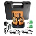DeTeWe Outdoor PMR 8000 Funkger�t 2er Set mit einer Reichweite von bis zu 9 km -tropfwasserdicht (gepr�ft nach IPX2 Standard)