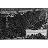 Giovanni Battista Piranesi (Ancient buildings and Castelgandolfo of Albano, retaining wall to secure the Via Appia) - 13x19 custom fit with RichAndFramous Black 99 inch Poster Hangers Giovanni Battista Piranesi (Ancient buildings and Castelgandolfo of Albano, retaining wall to secure the Via Appia) - 13x19 custom fit with RichAndFramous Black 99 inch Poster Hangers