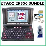 Ectaco Partner ER850 English-Russian Talking Electronic Dictionary Plus Accessory Bundle